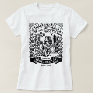 Camiseta Shakespeare en el parque de perros - Julieta - Cav