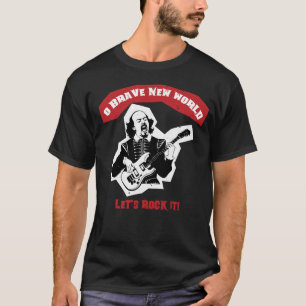 Camiseta Shakespeare Guitar Brave World