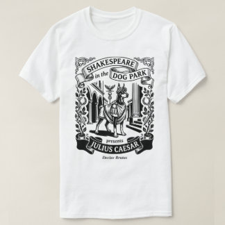 Camiseta Shakespeare in the Dog Park - Brutus - Doberman