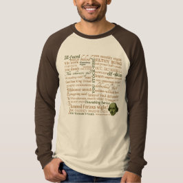 Camiseta Shakespeare insulta la colección
