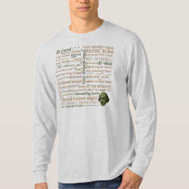 Camiseta Shakespeare insulta la colección