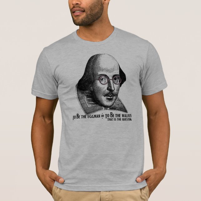 Camiseta Shakespeare Lennon II (Anverso)