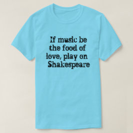 Camiseta Shakespeare Love Shirt