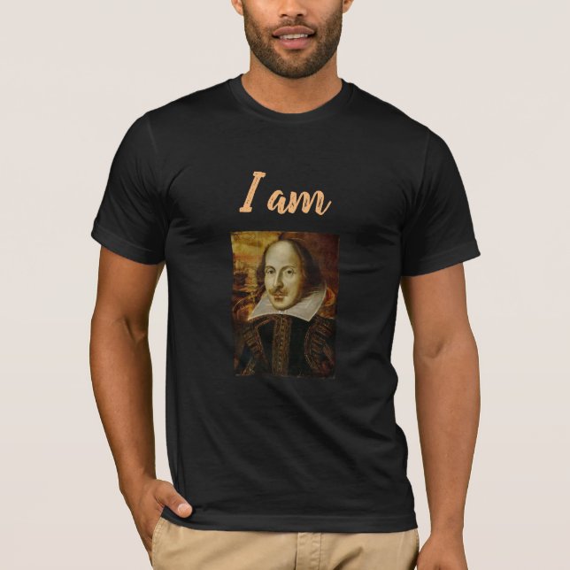 Camiseta Shakespeare - Soy Bard (Anverso)