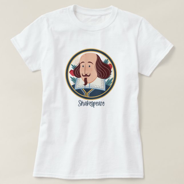Camiseta Shakespeare T-Shirt (Diseño del anverso)