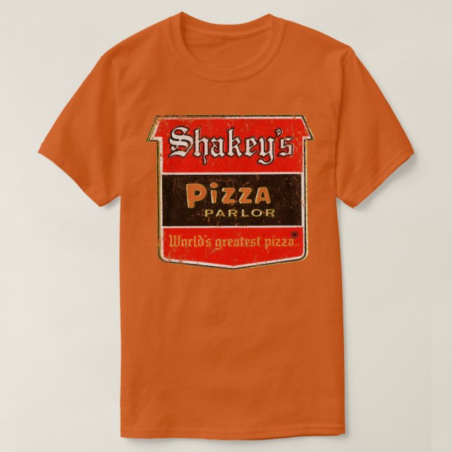 Camiseta Shakeys Pizza Parlor (Diseño del anverso)