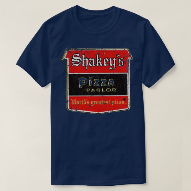 Camiseta Shakeys Pizza Parlor (Diseño del anverso)