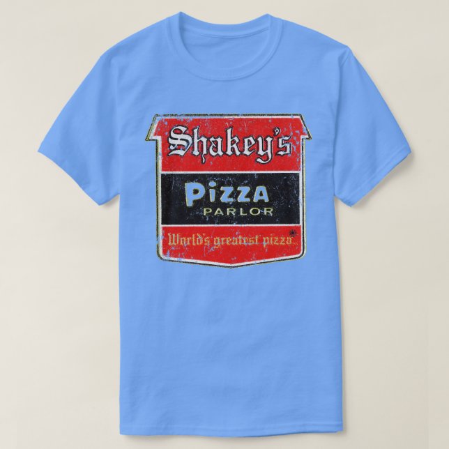 Camiseta Shakeys Pizza Parlor (Diseño del anverso)