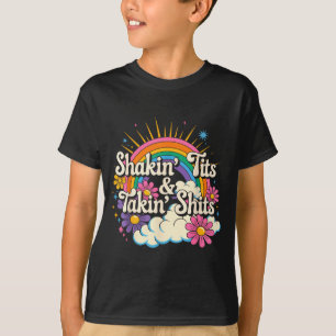 Camiseta Shakin 'y tomándolo s humor adulto inapropiado div