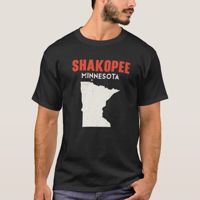 Camiseta Shakopee Minnesota Estados Unidos de América Viaje (Anverso)