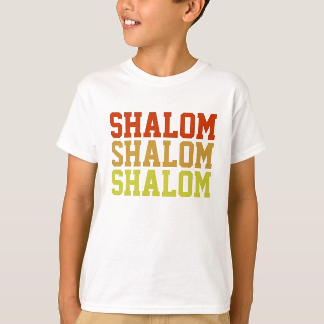 Camiseta Shalom (Anverso)