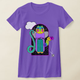 Camiseta Shalom Angel Cat
