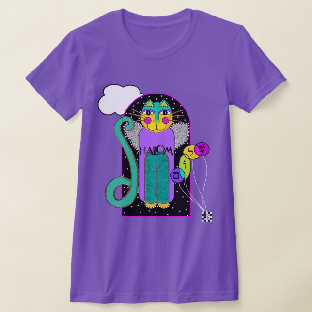 Camiseta Shalom Angel Cat (Distribución)