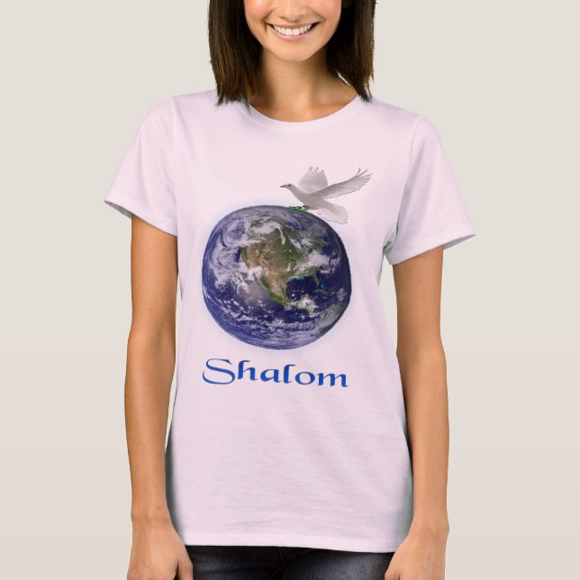 Camiseta Shalom dress T-Shirt (Anverso)