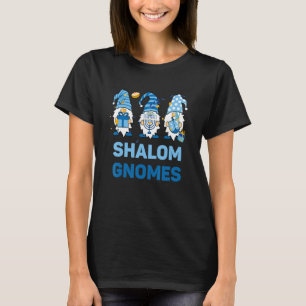 Camiseta Shalom Gnomes Jew Hanukkah Pajamas Chanukah Holida