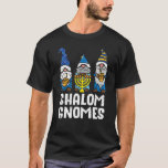 Camiseta Shalom Gnomes Judío Feliz Hanukkah Pajamas Chanuk<br><div class="desc">Shalom Gnomes Judío Feliz Hanukkah Pajamas Chanukah PJs.</div>