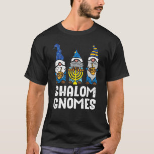 Camiseta Shalom Gnomes Judío Feliz Hanukkah Pajamas Chanuk