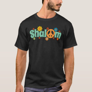 Camiseta Shalom Paz y Armonía Hebrea Rosh Hashanah Judío