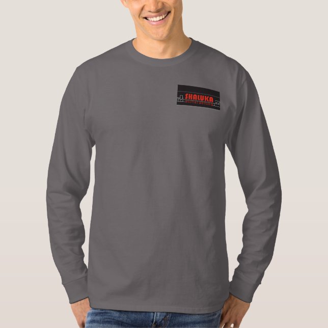 Camiseta Shaluka Dist. "Estoy por todo NY" Henley (Anverso)