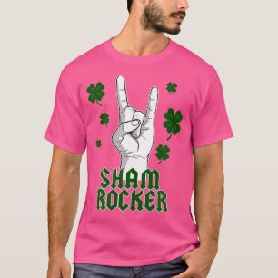 Camiseta Sham Rocker Heavy Metalizado Shamrock St. Patrick