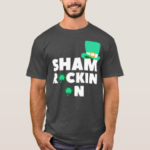 Camiseta Sham Rockin En El Divertido Día De Shamrock St Pat