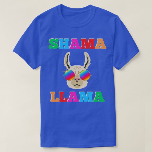 Camiseta Shama Llama (Diseño del anverso)