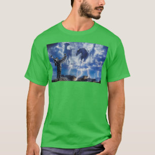Camiseta Shaman nativo americano llama a trueno