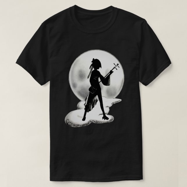 Camiseta Shamisen Fullmoon T-Shirt (Diseño del anverso)