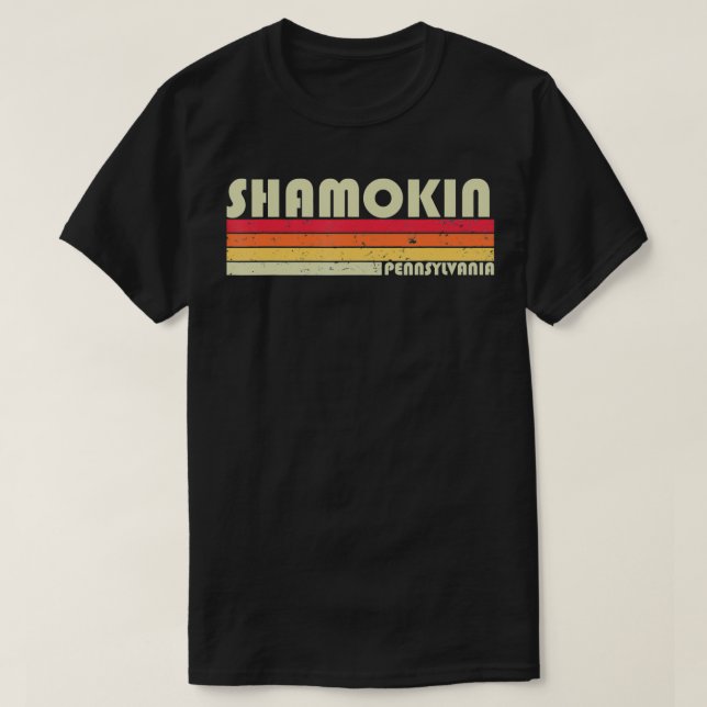 Camiseta SHAMOKIN PA PENNSYLVANIA Funny City Home Root Gift (Diseño del anverso)