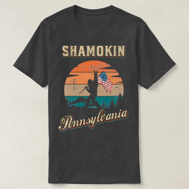 Camiseta Shamokin Pennsylvania (Diseño del anverso)
