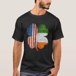 Camiseta Shamrock americano irlandés