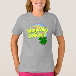 Camiseta Shamrock arcoiris Pastel mágicamente Delicioso