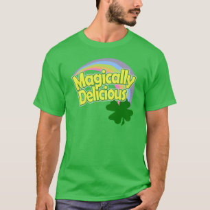 Camiseta Shamrock arcoiris Pastel mágicamente Delicioso