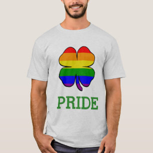 Camiseta Shamrock bandera arcoiris orgullo gay