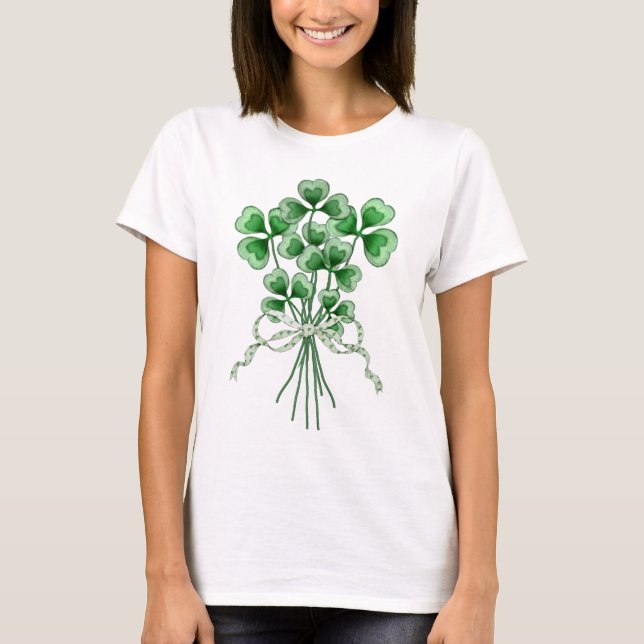 Camiseta Shamrock Bouquet (Anverso)