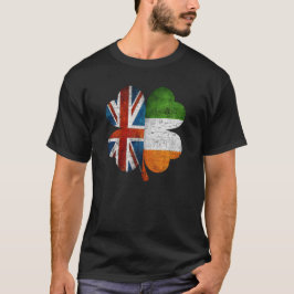 Camiseta Shamrock británico irlandés