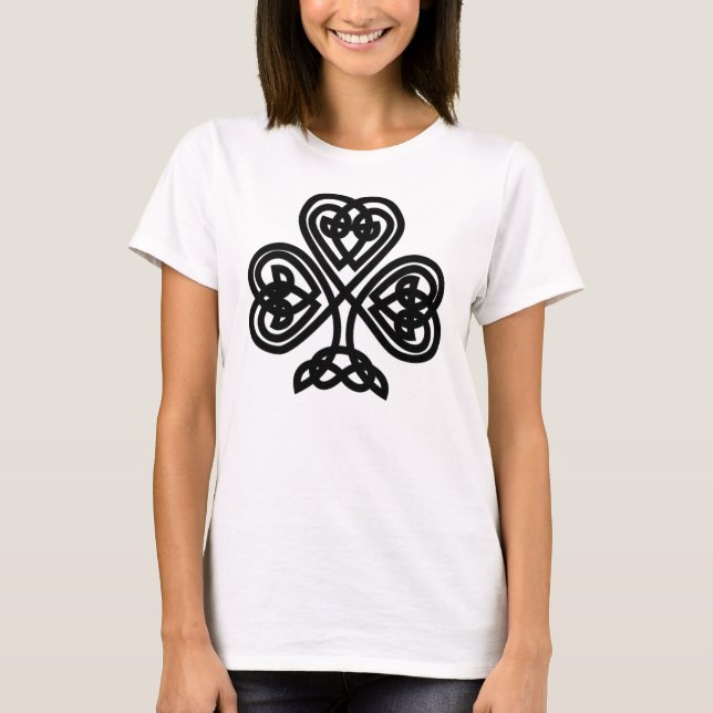 Camiseta Shamrock celta (Anverso)