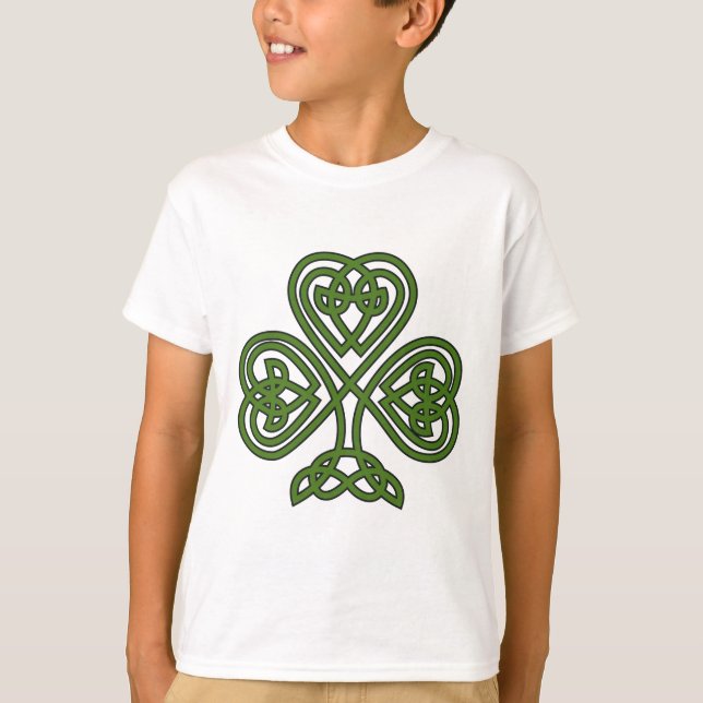 Camiseta Shamrock celta - Día de St Patricks (Anverso)