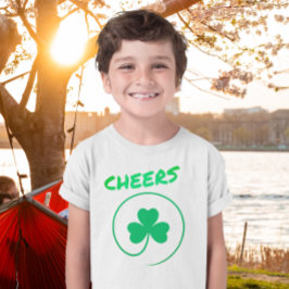 Camiseta Shamrock Clover Leaf Lucky St Patrick's Day Cheers