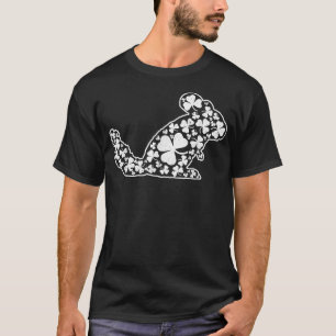 Camiseta Shamrock Clovers Chinchilla Saint Patrick 