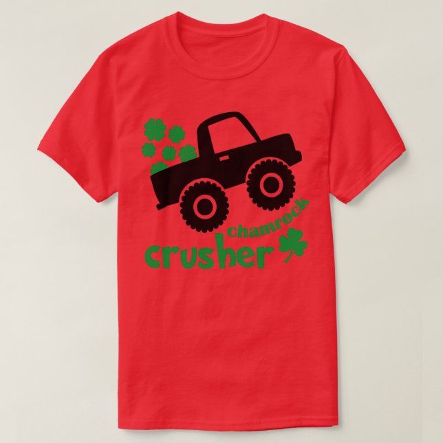 Camiseta shamrock crusher (Diseño del anverso)