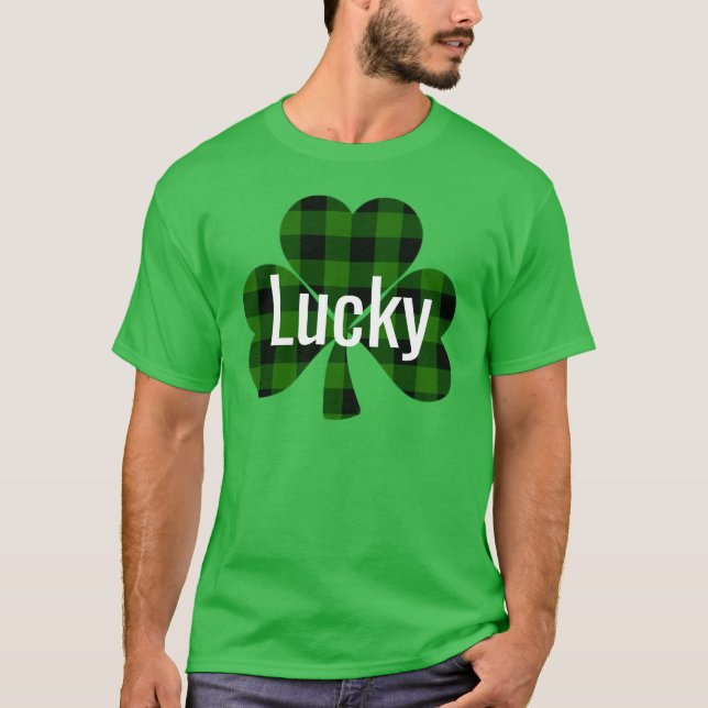 Camiseta Shamrock de St. Patty | yegua verde (Anverso)