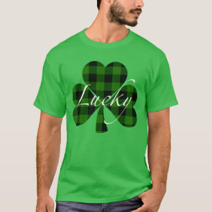 Camiseta Shamrock de St. Patty   yegua verde