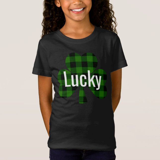 Camiseta Shamrock de St. Patty | yegua verde (Anverso)