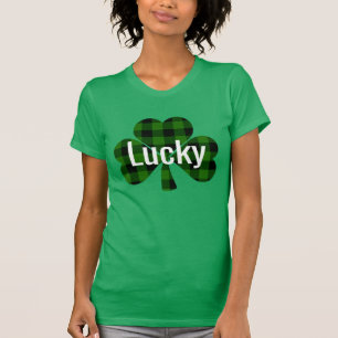 Camiseta Shamrock de St. Patty yegua verde