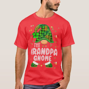 Camiseta Shamrock El Abuelo Gnome Funny St Patricks Day M