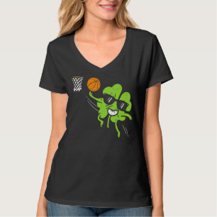 Camiseta Shamrock en baloncesto St Patricks Day Boys K
