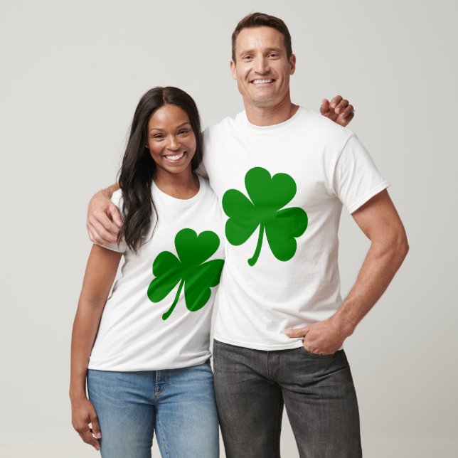 Camiseta Shamrock en el Día de San Patricio (Unisexo)
