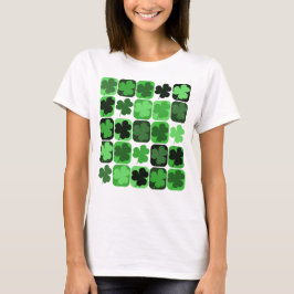 Camiseta Shamrock en mosaico