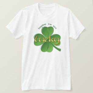 Camiseta Shamrock - Esperando tener suerte